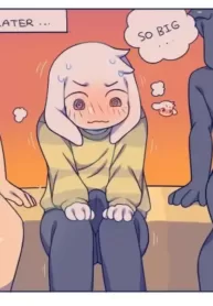 Asriel Gangbang (Deltarune, Undertale) [Crybleat]