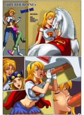 Horny Superheroines – Chapter 1 (Fantastic Four , Runaways , Supergirl) [Arabatos]