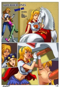 Horny Superheroines – Chapter 1 (Fantastic Four , Runaways , Supergirl) [Arabatos]