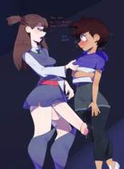 Akko and Sucy love (Little Witch Academia) [TAYRONNEBR]