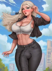 Futa x Femboy Blowing off steam [IronAIArt]