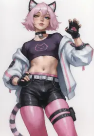 Femboyfied Catrin Glitch from Fortnite [TheCoomjurer]